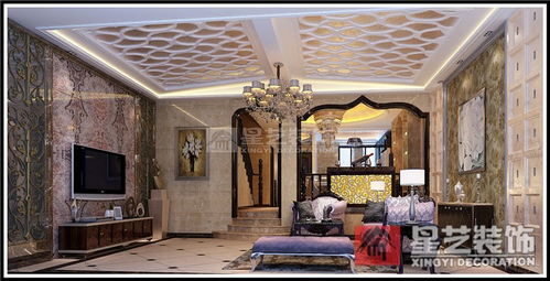 330平欧式豪华别墅装修效果案例 碧桂园实景与土巴兔设计赏析